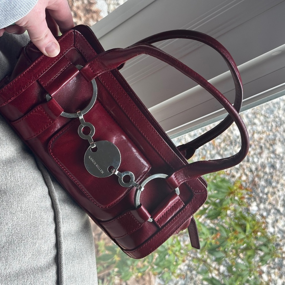 Vintage red mini bag